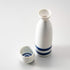 Janome Mino-Yaki Sake Set, Traditional Japanese Ware, 8 oz Bottle & 2 Cups, Tokkuri & Ochoko