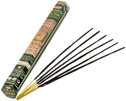 Hem Precious Musk Fragrance Incense Sticks - 120 Count