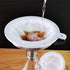 5-Inch Funnel with Fine Mesh Strainer, 304 Stainless Steel Funnel with Extra Fine Mesh Strainer 200 Mesh Cooking Oil Filter Strainer for Juice Strainer Oil Strainer (Stainless Steel)