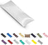TAOSON Satin Body Pillow Cover with Zippers, Silky Soft Pillowcase, 21"x54", White