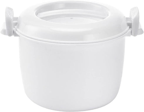 Small Rice Maker Friendly Microwave Rice Cooker, Easy Fast Microwave Cookware for Rice and Pasta