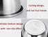 Stainless Steel Bowl, 6.5QT Heavy Duty Salad Bowl, Metal Basin with Mirror Finish, Dishwasher Safe (XL)