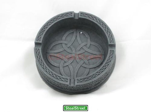 Celtic Ashtray, Smoke Collectible Tribal Decoration Statue