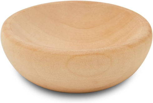 Mini Wooden Bowl 1-1/2", Pack of 10 Small Bowls for Charcuterie and Decorating by Woodpeckers
