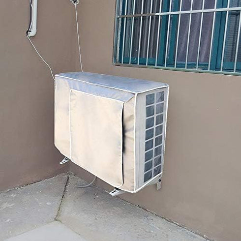 Air Conditioning Cover, Waterproof Dustproof Outdoor Window AC Unit Mini Split System Cover