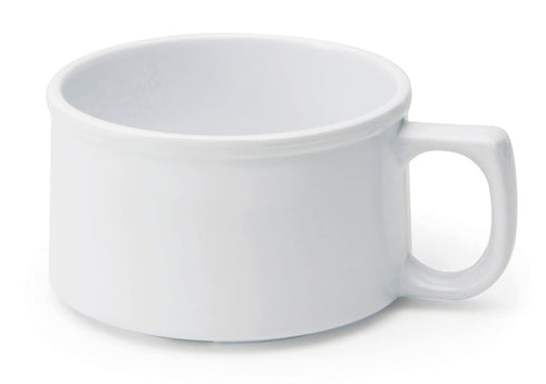 G.E.T. BF-080-W-EC Melamine Shatter-Resistant Mug/Coffee Cup, 11 Ounce, White (Set of 4)