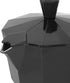 Stovetop Espresso Maker, Classic 6-Cup Capacity Aluminum Coffee Machine Moka Pot for Office Home Use, Black