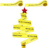 2 Rolls 2in x 150ft Baby Shower Measuring Tape - Tummy Measure Belly Game for Party Supplies