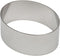 Ateco Oval Stainless Steel Form, 4 by 1.38-Inches High