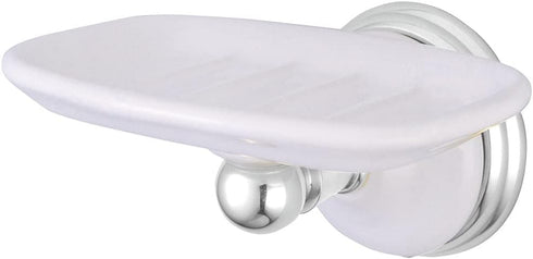 Kingston Brass BA1115C Victorian Soap Dish, Polished Chrome,5-1/4"