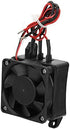 110V Mini Air Heater Thermistor - Constant Temperature Insulation Energy Saving Electric Space Heater (12V/250W)