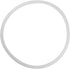 Replacement Clear Silicone Gasket Sealing for Home Pressure Cooker, 6 Sizes (Diameter 24cm/9.44in)