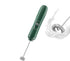 Handheld Milk Frother - Battery Operated Drink Mixer for Coffee, Electric Foam Maker Whisk, Stainless Steel Foamer