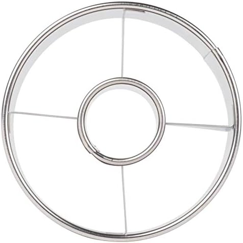 Ateco 14423 3.5" Stainless Steel Doughnut Cutter