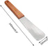 Amgiimor Ice Cream Metal Spade Heavy Duty Stainless Steel Dessert Shovel Wooden Handle Butter Cutter Kitchen Utensil
