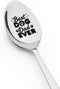 Dad Spoon Gifts from Daughter Son - Funny Best Dog Dad Ever Spoon for Birthday, Father's Day Gift for Dog Lovers