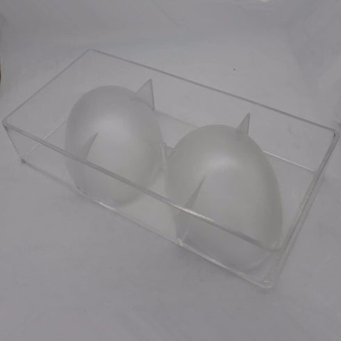 Polycarbonate Easter Eggs Chocolate Mold, Ostrich Egg Shape Candy Mould 14cm (5.5inch) Long