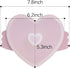 JOONIE Lovely Microwave Silicone Steamer for Baby, Heart Shaped Food Storage Containers (Large 700ml, Lavender)