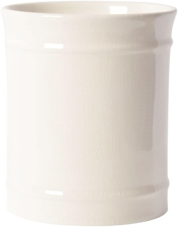 SZUAH Kitchen Ceramic Utensil Holder - Perfect Capacity Utensil Crock for Kitchen Countertop & Dining Table