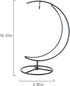 Ornament Display Stand - Iron Hanging Stand for Air Plants, Flower Pots, Christmas Ornaments, Home Wedding Decoration