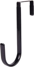 Black Wreath Hanger, Strong Bearing Door Hook for Fall, Christmas, and Halloween Decorations