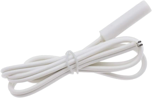 Siwdoy 2 PC WR51X10055 Defrost Heater, 2 PC WR55X10025 Temperature Sensor, Compatible with GE Hotpoint