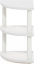 Countertop 3-Tier Countertop Furinno Turn-N-Tube Kitchen Organizer, Corner Organizer Shelf, Corner Shelf, for Kitchen