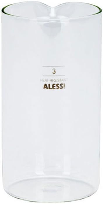 Alessi 35740 Replacement Glass for 11 Ounce Coffee Press