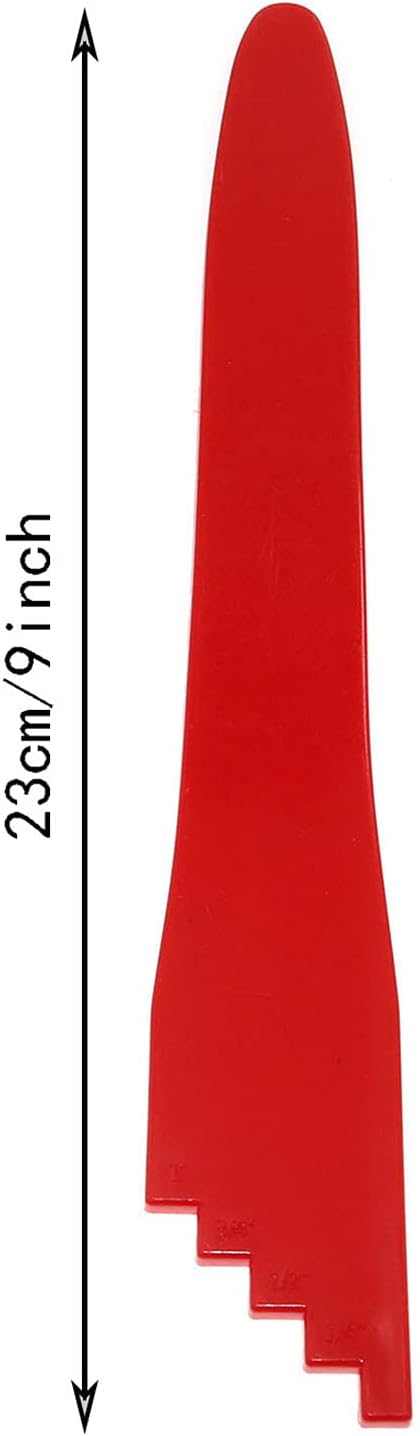 2pcs Bubble Popper for Canning Kit, Canning Supplies Bubble Measurer, Canning Tools, Potato Masher Accessories (Red and