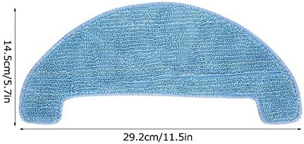 Accessories Parts 5 pcs Microfiber Mop Cloth Replacement for ILIFE V8s Robotic Mop Vacuum Cleaner