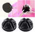 Wire Cube Plastic Connector - 50Pcs for Modular Closet Storage Organizer and Wire Shelving (Black)