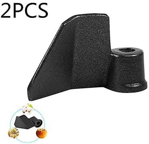2 Pieces Bread Maker Machine Kneading Paddle Parts; Breadmaker Mixing Kneading Blade; Metal Bar Replacement for Bread