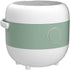 Bear Rice Cooker 3 Cups (Uncooked), 3D Heating & Fuzzy Logic, Healthy Nonstick Small Rice Cooker, White