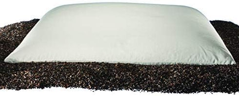 Sobakawa Traditional Buckwheat Standard Size Pillow Organic Cotton with Natural Technology for Cool Sleep, Neck Support