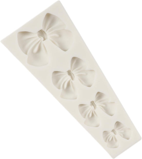 Bowknot Fondant Mold, Bow Tie Silicone Mold for Cake Decoration, Sugar Candy Cake Pop Bow Craft Molds