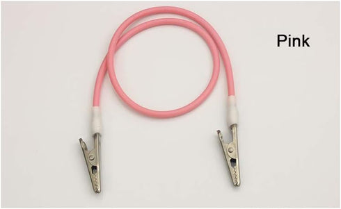 5 Angzhili Pcs Dental Bib Clips,Silicone Napkin Clip Bib Holders with Colorful Silicone Lanyard and Stainless Steel