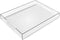 12"x16" Acrylic Serving Tray with Handles, Spill Proof Clear Decorative Tray, Lucite