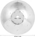 Household Aluminum Vacuum Cleaner Motor Rotating Fan Blade Replacement Accessory for Bagged Canister Vacuum