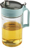 TENTA KITCHEN Olive Oil Vinegar Syrups Bottle Dispenser - 650ml Glass with No Drip Spout