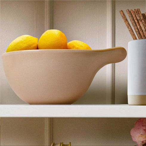 Artena Ramen Bowl with Chopsticks, 42oz Ceramic Noodle Bowl Set, Large Soup, Pasta, Salad, Deep Pho Bowl