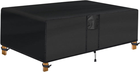 Patio coffee table cover (48"L x 28"W x 13"H)
