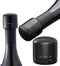 2 Pack Reusable Plastic Silicone Wine Bottle Stoppers, Compact Wine Preserver Corks to Keep Fresh, Fits Any Bottle