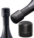 2 Pack Reusable Plastic Silicone Wine Bottle Stoppers, Compact Wine Preserver Corks to Keep Fresh, Fits Any Bottle