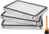 EZ SPARES 3 PCS Compatible with Kenmore EF1 (EF-1) Exhaust Vacuum Filter, Compares to 86889 HEPA Filter