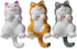 3 Pcs Fun Cat Fridge Magnets, Kroysea Cute Decorative Strong Magnets for Whiteboard, Kitchen, Office