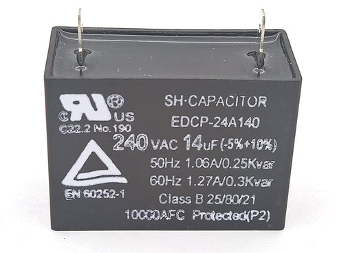0CZZJB2014S Electric Capacitor for LG Refrigerator, Compatible Replacement
