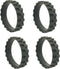 4 Pack Replacement Tires for iRobot Roomba j7, 500,600,700,800,900, e and i Series Models, Anti-Slip Replacement
