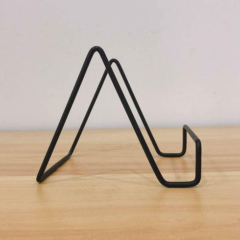 Tray Stand Metal Square Wire Stand Cutting Board Stand - Cheeseboard Stand, Cutting board holder, Cookbook Holder, Cookbook Stand, Charcuterie Board Stand, Platter holder