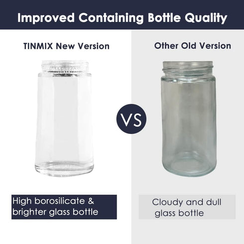 T-OB21S, TINMIX Oil Dispenser Bottle with Silicone Basting Brush - Kitchen Olive Oil Bottle for Cooking Vinegar Sauce