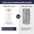 2 Pack 2 1 180ml T-OB21S, Oil Dispenser with Brush - Glass Olive Oil Dispenser, IN Oil Dispensing Bottle with Basting